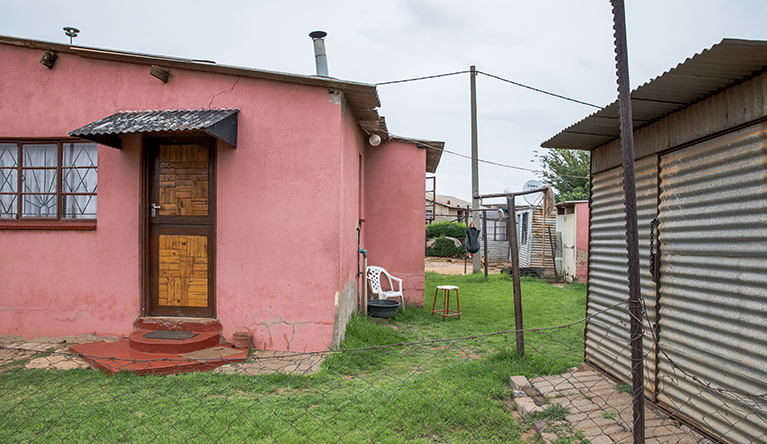 On Toto Street in Sebokeng. Pic: Nathalie Bertrams