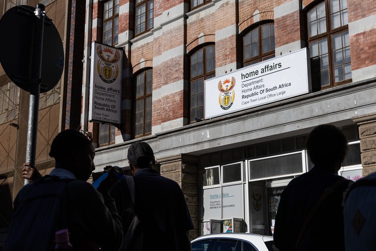 The Department of Home Affairs’ offices in Cape Town (Photo: Ashraf Hendricks, GroundUp)
